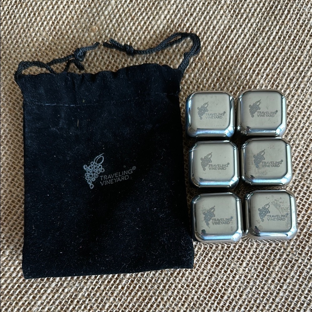 Traveling Vineyard Silver “Ice Cubes”